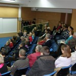 Tribina "Krleža i krležijanstvo" u Ilirskoj dvorani Gradske knjižnice "Ivan Goran Kovačić", 10. prosinca 2013.