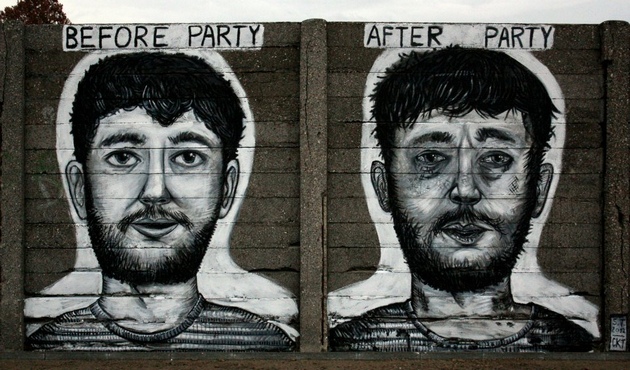 Stipan Tadić: "Before Party, After Party". Izvor: http://www.journal.hr/wp-content/uploads/2015/04/Stipan-Tadi%C4%87-Before-party-After-Party.jpg