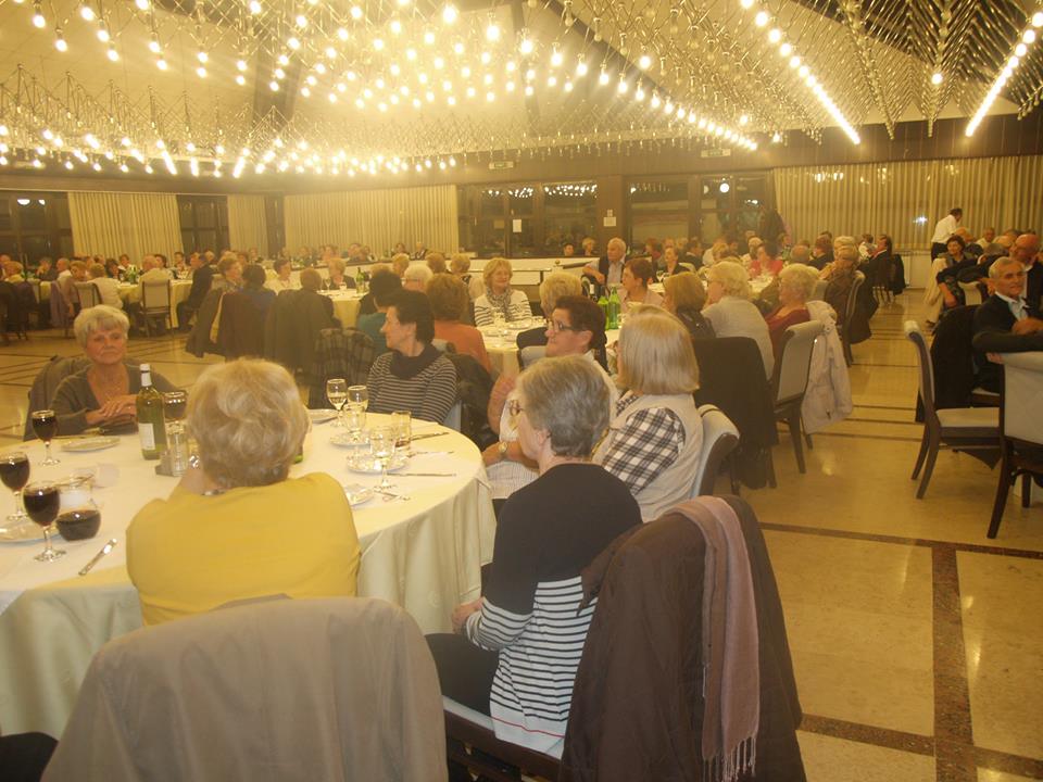 Proslava 9. godišnjice postojanja Kluba umirovljenika u restoranu "Zrinski". Foto: Grad Karlovac