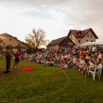 U Kamanju je 10. 9. 2016. godine u sklopu Festivala DOK - festivala za ljude dobre volje - gostovao zagrebački kolektiv "Cirkorama". Foto: Denis Stošić