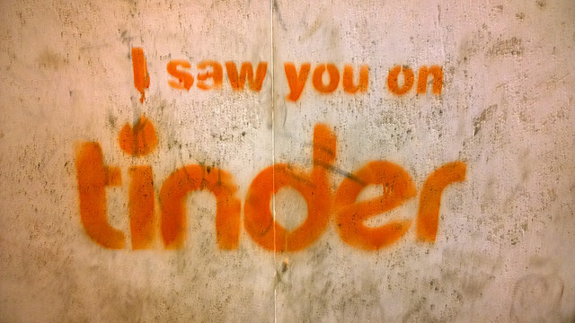 I Saw You on Tinder. Izvor: https://www.flickr.com/photos/121483302@N02/15279938160